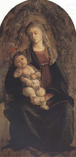 Sandro Botticelli Madonna and Child in Glory with Cherubim china oil painting image